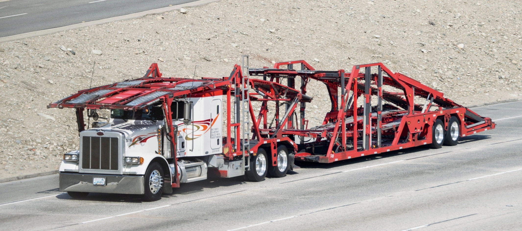 Red truck image